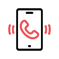 Phone call icon for contacting Priority Garage Doors Ontario