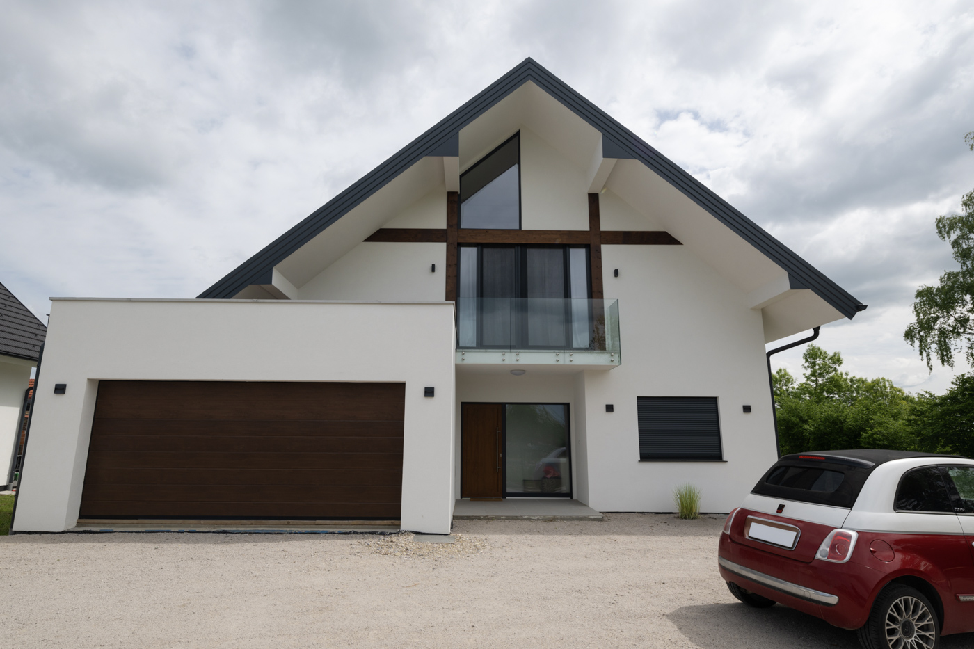 Modern home garage door security upgrade